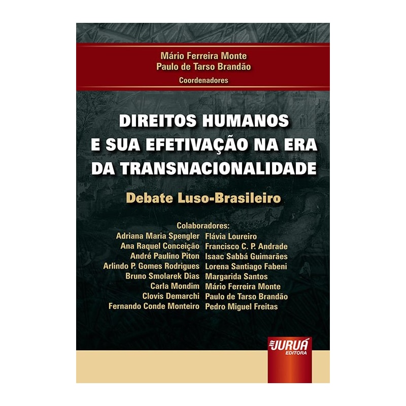 DIREITOS HUMANOS E SUA EFETIVAÇÃO NA ERA DA TRANSNACIONALIDADE - DEBATE LUSO-BRASILEIRO