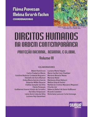 DIREITOS HUMANOS NA ORDEM CONTEMPORÂNEA - VOLUME VI - PROTEÇÃO NACIONAL, REGIONAL E GLOBAL