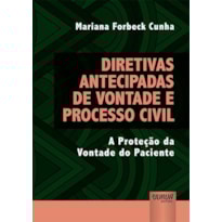 DIRETIVAS ANTECIPADAS DE VONTADE E PROCESSO CIVIL - A PROTEÇÃO DA VONTADE DO PACIENTE