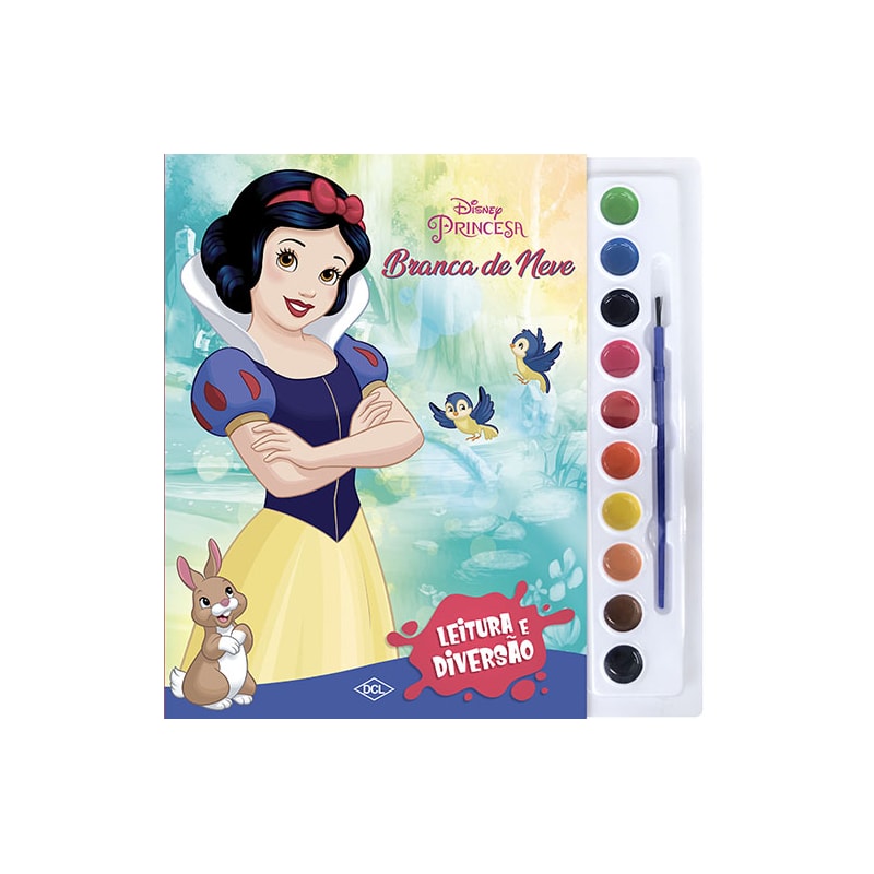 DISNEY - AQUARELA - BRANCA DE NEVE