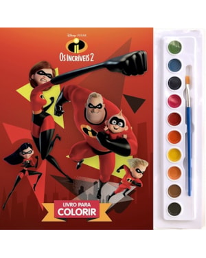 DISNEY - AQUARELA - OS INCRIVEIS 2