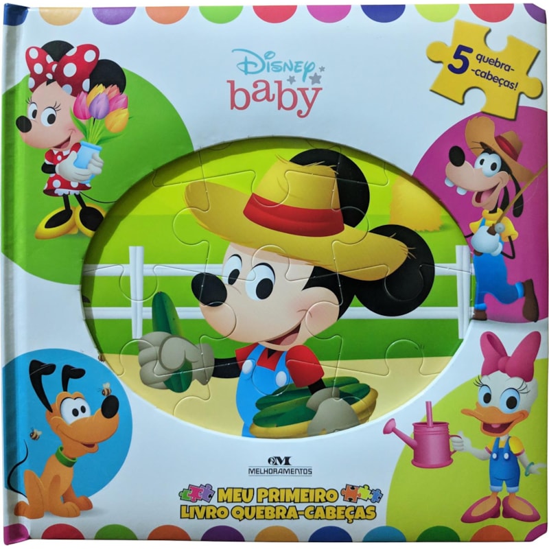 DISNEY BABY: MEU PRIMEIRO LIVRO QUEBRA-CABEÇAS