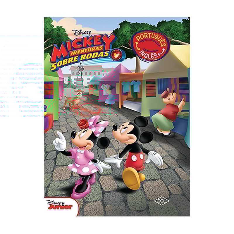 DISNEY - BILÍNGUE - MICKEY - (CAPA ALMOFADADA)