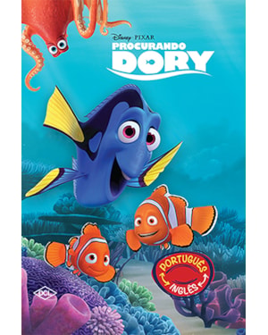 DISNEY - BILÍNGUE - PROCURANDO DORY - (CAPA ALMOFADADA)