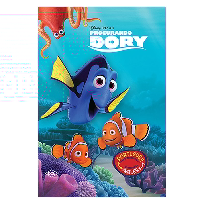 DISNEY - BILÍNGUE - PROCURANDO DORY - (CAPA ALMOFADADA)