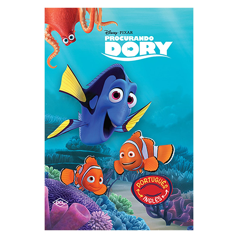 DISNEY - BILÍNGUE - PROCURANDO DORY - (CAPA ALMOFADADA)