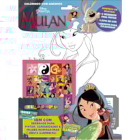 DISNEY - COLORINDO COM ADESIVOS MULAN