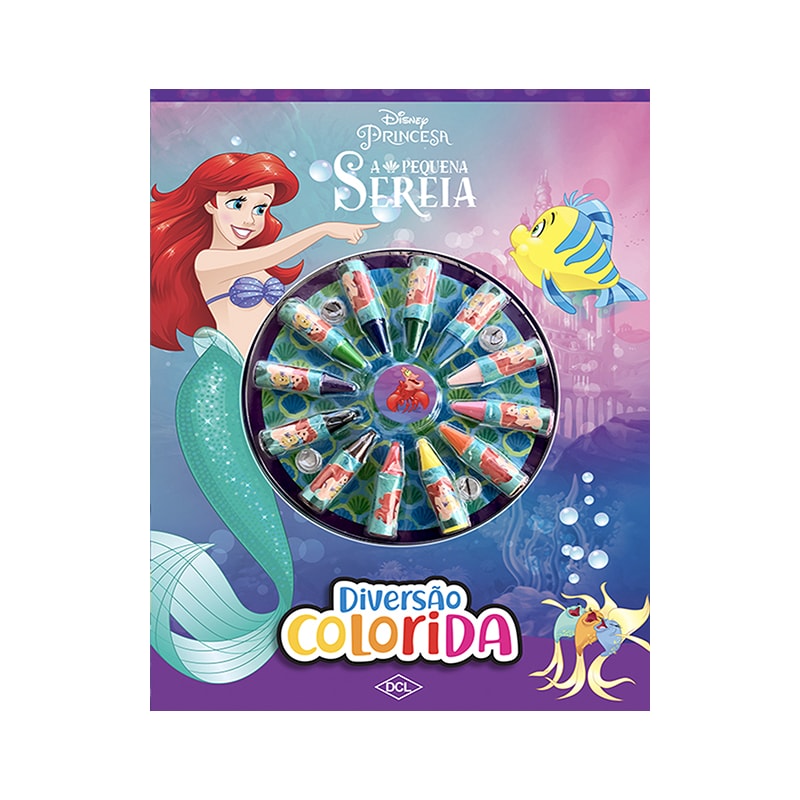 DISNEY - CORES - A PEQUENA SEREIA