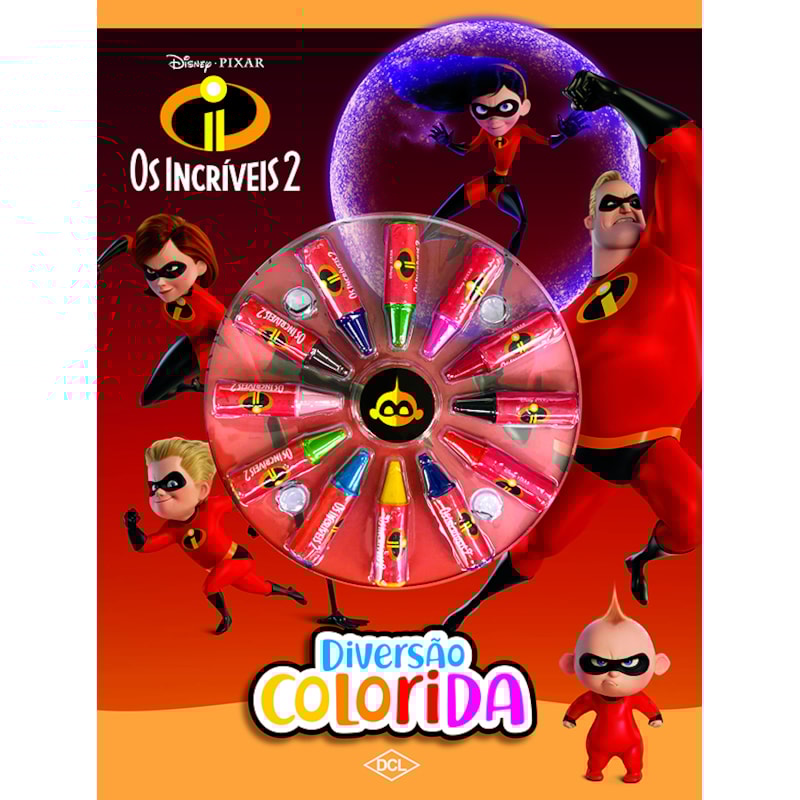DISNEY - CORES - OS INCRÍVEIS 2