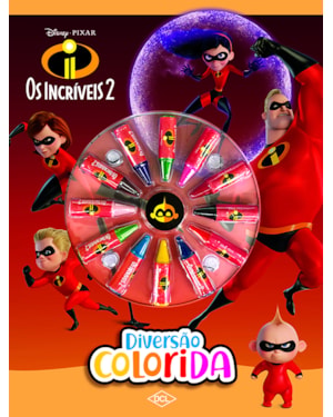 DISNEY - CORES - OS INCRÍVEIS 2