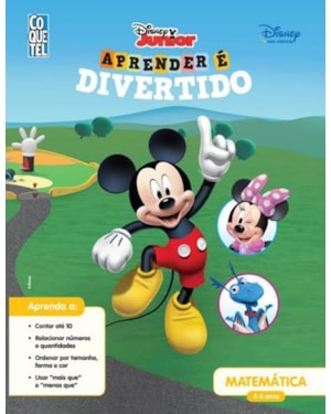 DISNEY JUNIOR - APRENDER É DIVERTIDO - MATEMÁTICA