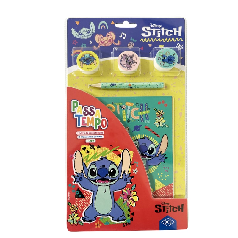 DISNEY - LIVRO PASSATEMPOS - STITCH