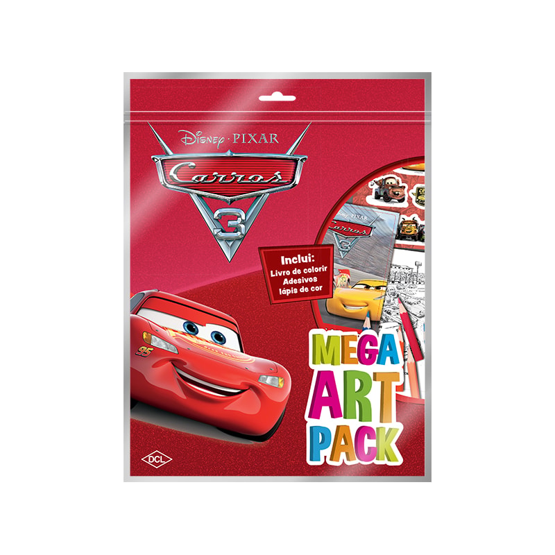 DISNEY - MEGA ART PACK - CARROS 3