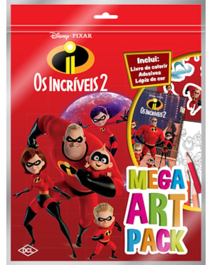 DISNEY - MEGA ART PACK - OS INCRÍVEIS 2