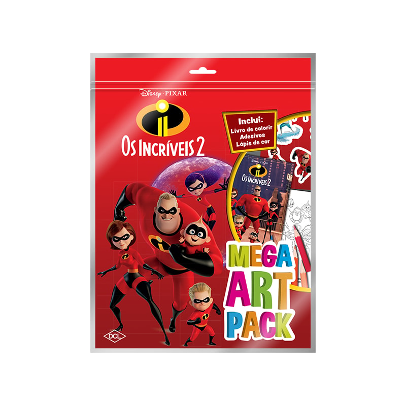 DISNEY - MEGA ART PACK - OS INCRÍVEIS 2