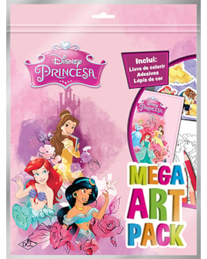 DISNEY - MEGA ART PACK - PRINCESAS
