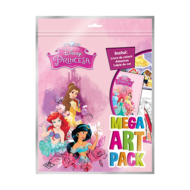 DISNEY - MEGA ART PACK - PRINCESAS