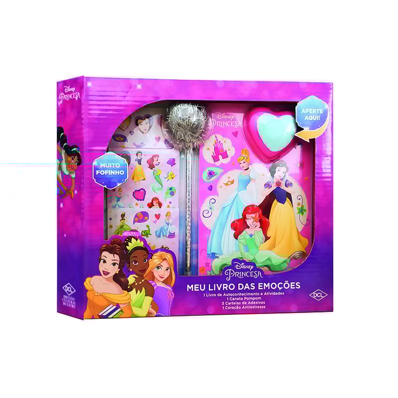 DISNEY - MEU LIVRO DAS EMOÇÕES - PRINCESAS