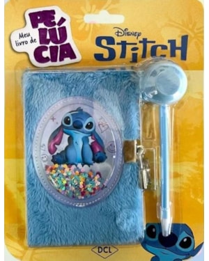DISNEY - MEU LIVRO DE PELÚCIA MÉDIO - STITCH