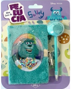 DISNEY - MEU LIVRO DE PELÚCIA MÉDIO - SULLEY - MONSTROS SA