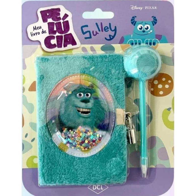 DISNEY - MEU LIVRO DE PELÚCIA MÉDIO - SULLEY - MONSTROS SA