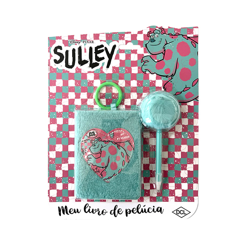 DISNEY - MEU LIVRO DE PELÚCIA PEQUENO - SULLEY - MONSTROS SA