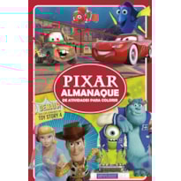 DISNEY PIXAR ALMANAQUE DE ATIVIDADES PARA COLORIR