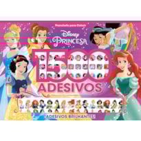 DISNEY PRINCESAS PRANCHETA PARA COLORIR COM 1.500 ADESIVOS