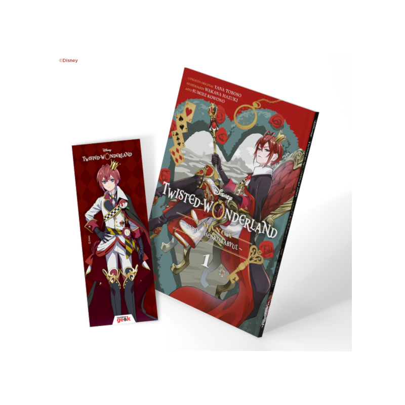 DISNEY TWISTED-WONDERLAND: O MANGÁ - LIVRO DE HEARTSLABYUL - 1