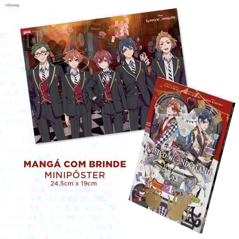 DISNEY TWISTED-WONDERLAND: O MANGÁ - LIVRO DE HEARTSLABYUL - 4