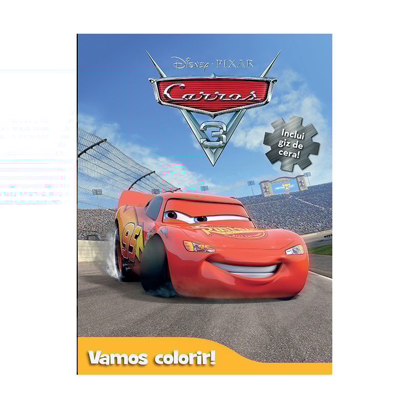 DISNEY - VAMOS COLORIR - CARROS 3