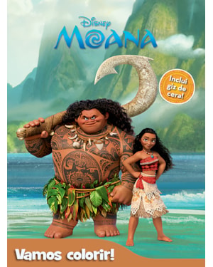 DISNEY - VAMOS COLORIR - MOANA