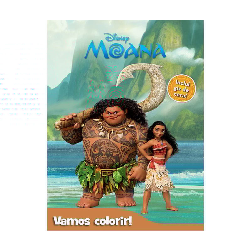 DISNEY - VAMOS COLORIR - MOANA