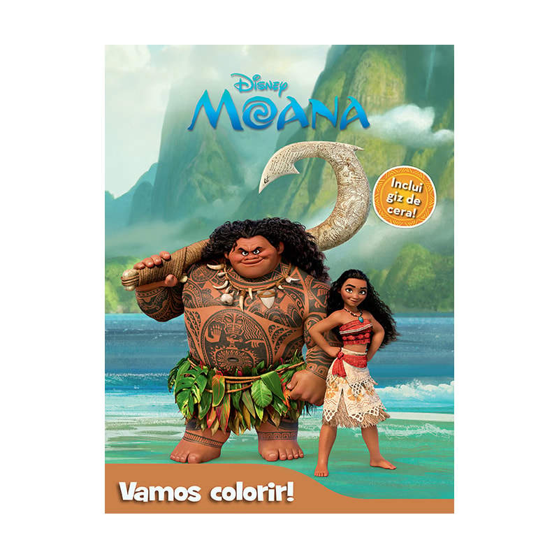DISNEY - VAMOS COLORIR - MOANA