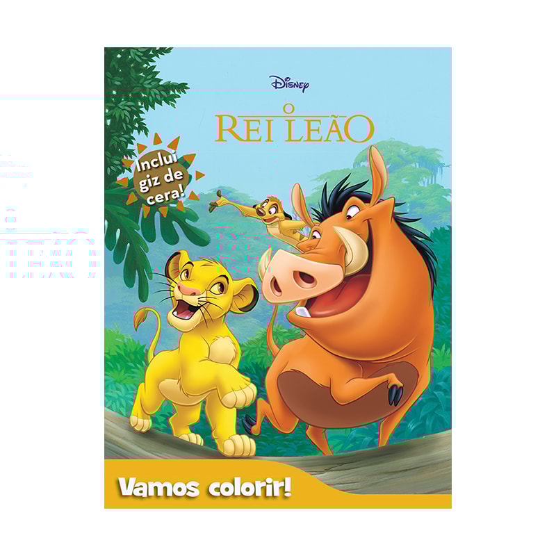 DISNEY - VAMOS COLORIR - O REI LEÃO