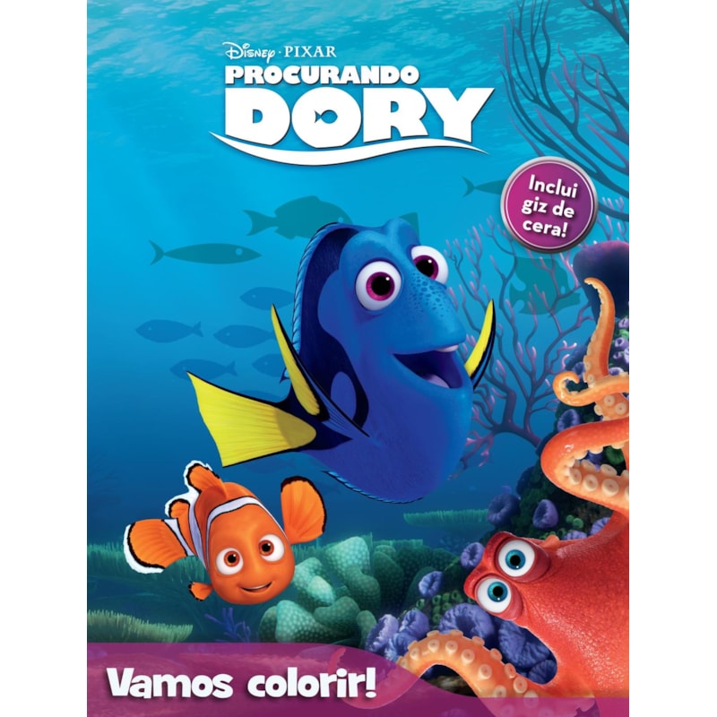 DISNEY - VAMOS COLORIR - PROCURANDO DORY