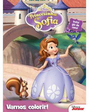 DISNEY - VAMOS COLORIR - SOFIA