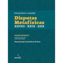 DISPUTAS METAFÍSICAS XXVIII - XXIX - XXX