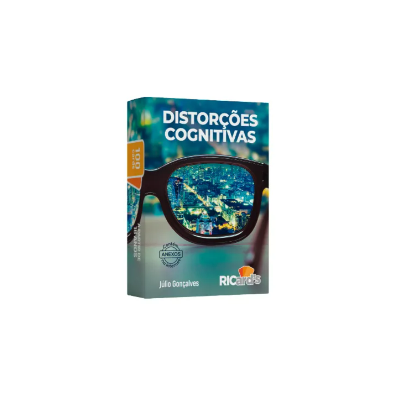 Distorções cognitivas: 100 Cards para contestar pensamentos automáticos