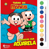 DIVERSÃO COM AQUARELA TURMA DA MÔNICA