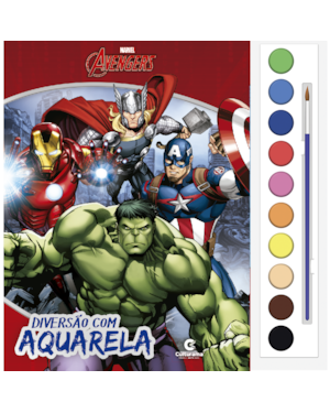 DIVERSÃO COM AQUARELA VINGADORES