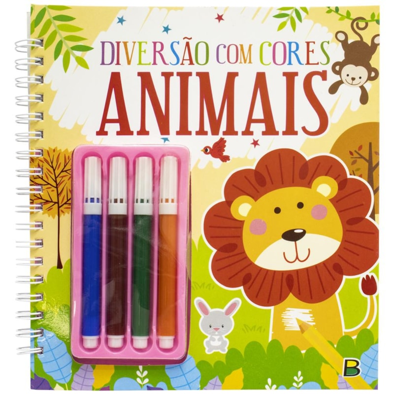 DIVERSÃO COM CORES: ANIMAIS