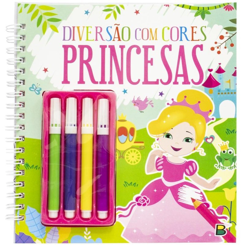 DIVERSÃO COM CORES: PRINCESAS