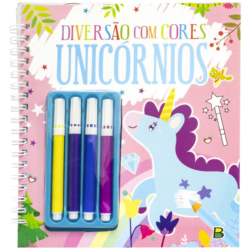 DIVERSÃO COM CORES: UNICÓRNIOS