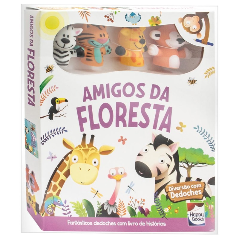 DIVERSÃO COM DEDOCHES: AMIGOS DA FLORESTA