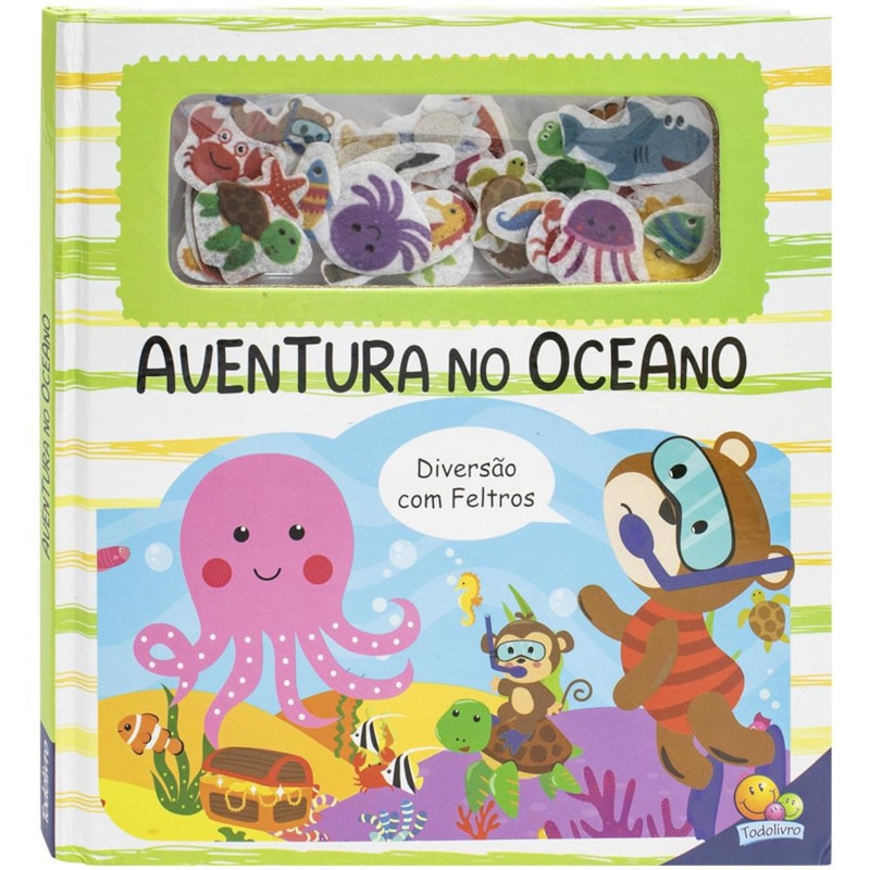 Diversão com Feltros: Aventura no Oceano