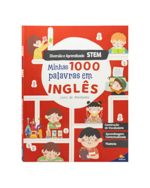 Diversão e Aprendizado STEM: Aprenda 1000 Palavras INGLÊS