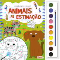 DIVERSÃO EM LER E COLORIR - ANIMAIS DE ESTIMAÇÃO