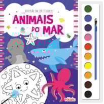 DIVERSÃO EM LER E COLORIR - ANIMAIS DO MAR