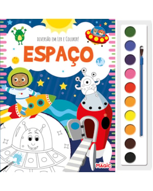 DIVERSÃO EM LER E COLORIR - ESPAÇO